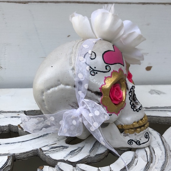 Día de los Muertos skull - Picture 3 of 7